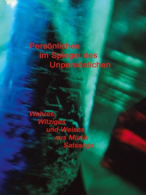 cover image of Persönliches im Spiegel des Unpersönlichen